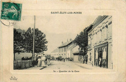 St éloy Les Mines * Quartier De La Gare * Commerce Magasin - Saint Eloy Les Mines