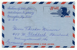 1966 Covington Bei Atlanta, Nach Mönchengladbach, Air Mail, Luftpost - 1961-80
