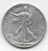 Etats Unis  - Half Dollar  1941 - 1916-1947: Liberty Walking