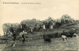 St Maurice De Pionsat * Un Coin Du Village , La Chaine Des Rochers De Quartz * Berger Pierres - Sonstige & Ohne Zuordnung