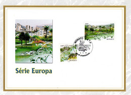 ✅ " EUROPA 1999 " Sur Encart CEF 1er Jour De MONACO. Parfait état FDC - 1999