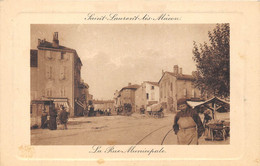 01-SAINT-LAURENT-LES-MÂCON- LA RUE MUNICIPALE - Sin Clasificación