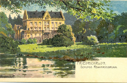 Friedrichroda Schloss Reinhardsbrunn Pinx Bahndort - Friedrichroda