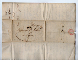 TB 3185 - 1823 - LAC - Lettre De Mrs LASAUSSI & JULLIEN à PARIS Pour Mrs LAFAUSSE & JULLIEN à LYON - 1801-1848: Voorlopers XIX