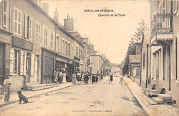 58-CHATILLON-EN-BAZOIS- QUARTIER DE LA POSTE - Chatillon En Bazois