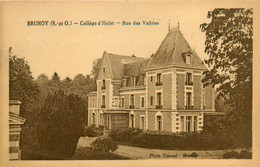 Brunoy * Le Collège D'hulst * La Rue Des Vallées * école - Brunoy