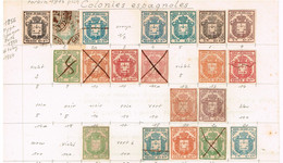 Old Revenues Fiscaux Fiscal - Derecho Judicial 1854 - Cuba (1874-1898)