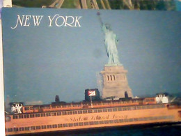 USA: NAVE SHIP TRAGHETTO STATEN ISLAND FERRY STATUE LIBERTY N1990 IO6540 - Statue Of Liberty