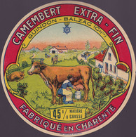 ÉTIQUETTE DE FROMAGE - CAMEMBERT GUINDON BALZAC - Cheese