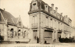 Montendre * La Grande Rue Et Un Coin Des Halles * Charcuterie - Montendre