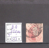 Belgique N° 8 A Oblitéré  Cote COB :120,00 € - 1849-1865 Medaillons (Varia)