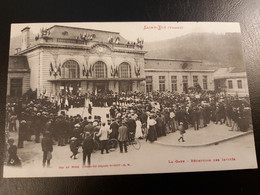 88 - St Dié - La Gare Réception Des Invités - Inauguraciones