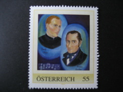 Österreich- Pers.BM 8013238** Gruber Und Mohr, Komponisten Stille Nacht Heilige Nacht - Personalisierte Briefmarken