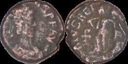 Rome - Nummus De Théodose? - Revers SALVS REIPVPLICAE Avec Un Chrime - 11 Mm - 01-220 - The End Of Empire (363 AD To 476 AD)