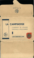 Grobbendonk La Campinoise Groenten Oplegfabriek - Compleet 10 Kaarten- 11 Scans - Grobbendonk