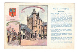 Cpa Publicitaire Pastilles Valda Pub Au Dos Département De La Côte-D'Or (21) Dijon Beaune Semur Châtillon-sur-Seine - Autres & Non Classés