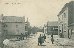 BE OREYE / Rue Du Village / CARTE ANIMEE - Oreye