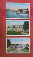 Lot Of 3 Cards.    Lake George  New York   Ref 5517 - Lake George