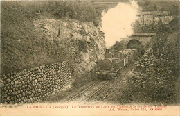 Le Thillot * Le Tramway Tram Du Lure , à La Sortie Du Tunnel * Locomotive * Ligne Chemin De Fer - Le Thillot