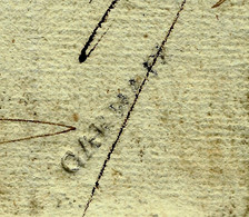 COTES D ARMOR LETTRE Maire De MEZLE -MAEL- CARHAIX  MARQUE POSTALE « CARHAIX » 1790 NOTABLE  QUEMENERPERTE CHEVAL - 1701-1800: Precursors XVIII