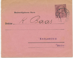 ÖSTERREICH 1911 3H Purpur Kaiser Franz Joseph 60jähriges Regierungsjubiläum Privat-GA-Postkarte (Teil Von Werbungs-Druck - Lettres & Documents