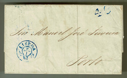 Portugal, 1852, Lisboa-Porto - ...-1853 Prephilately