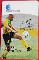J$100 Deon Burton ( Jamacan Football Player ) - Jamaica