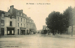 Paramé * La Place De La Mairie * Train Tramway Ligne Chemin De Fer Ile Et Vilaine - Parame