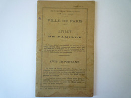 2022 - 1284  LIVRET De FAMILLE De Jean-Baptiste MANDAGARAN  Né à GERONCE (64) En 1881   XXX - Non Classés