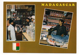 MADAGASCAR-- Commerçants Chinois  ...Multivues ( Animation ,blason....).......... à Saisir - Madagaskar