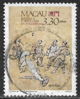 Macau Macao – 1989 Traditional Games 3,30 Patacas Used Stamp - Usados
