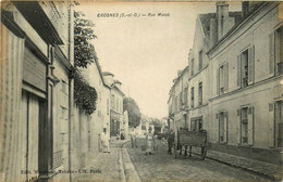 Crosne * Crosnes * La Rue Massé * Attelage - Crosnes (Crosne)