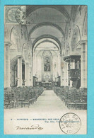 * Kaprijke (Meetjesland - Oost Vlaanderen) * (Uitg Edm. Vander Rostyne - Standaert, Nr 6) Binnendeel Kerk, église, Old - Kaprijke