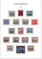 ⭐ Sarre - YT N° 53 à 68 ** - Neuf Sans Charnière - 1921 ⭐ - Unused Stamps