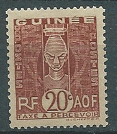 Guinée Française   Taxe  -  Yvert N° 29  *    -   Bip 11218 - Unused Stamps