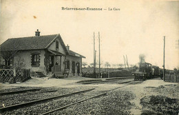 Briarres Sur Essonne * Vue Sur La Gare * Passage Du Train * Passage à Niveau * Ligne Chemin De Fer - Other & Unclassified