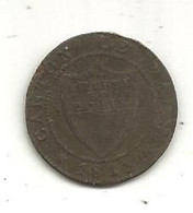 Monnaie , SUISSE, Canton De VAUD ,1815 ,1 Batz - Otros & Sin Clasificación