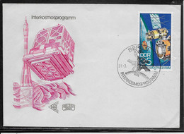 Thème Espace - Allemagne RDA - DDR - Enveloppe - TB - Europa