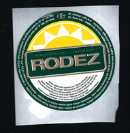étiquette Fromage  à Pate Dure Rodez  Ste Fromagere De Rodez Onet Le Chateau Aveyron 12 FR12176004CE - Cheese