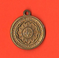 Vicenza 1924 Congresso Eucaristico Nazionale Medaglia Palladio - Professionali/Di Società