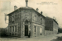 Crosne * Crosnes * La Rue Esnault Pelterie * Le Bureau De Poste * Caisse Nationale D'épargne - Crosnes (Crosne)