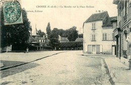 Crosne * Crosnes * La Place Boileau Et Le Moulin * Villa - Crosnes (Crosne)