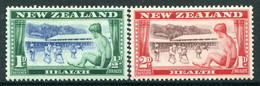 New Zealand 1948 Health - Children Playing Set HM (SG 696-697) - Nuevos