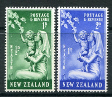 New Zealand 1949 Health - Nurse & Child Set HM (SG 698-699) - Neufs
