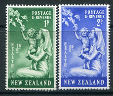 New Zealand 1949 Health - Nurse & Child Set HM (SG 698-699) - Nuevos