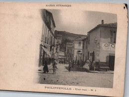 PHILIPPEVILLE / UNE RUE  N 1 / PRECURSEUR - Skikda (Philippeville)