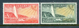 New Zealand 1951 Health - Yachts Set HM (SG 708-709) - Nuovi