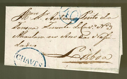 Portugal, 1836, Chaves-Lisboa - ...-1853 Prephilately