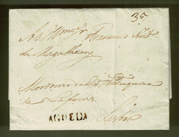 Portugal, 1816, Agueda-Lisboa - ...-1853 Vorphilatelie