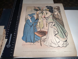 Publicité De Livre Le Rire 1906 Dessin Singée Emmanuel Barcet Business Le Repos Hebdomadaire - Dessins
